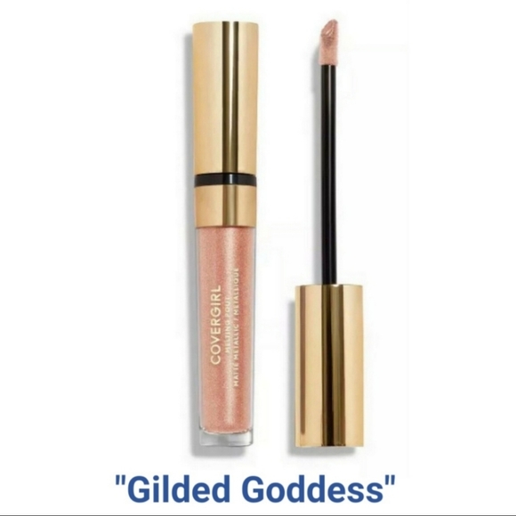 NWT COVERGIRL Melting Pout Matte Metallic Lip GILDED GODDESS N°100! 2/$10! - Picture 1 of 5
